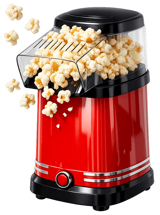 Electric Popcorn Maker Machine
